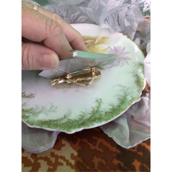 Golfing Brooch Pin Artisan Golf Bag & Clubs Fashion Jewelry - Picture 6 of 15